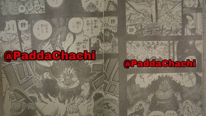 Rocks vs Garp and Roger One Piece 1164