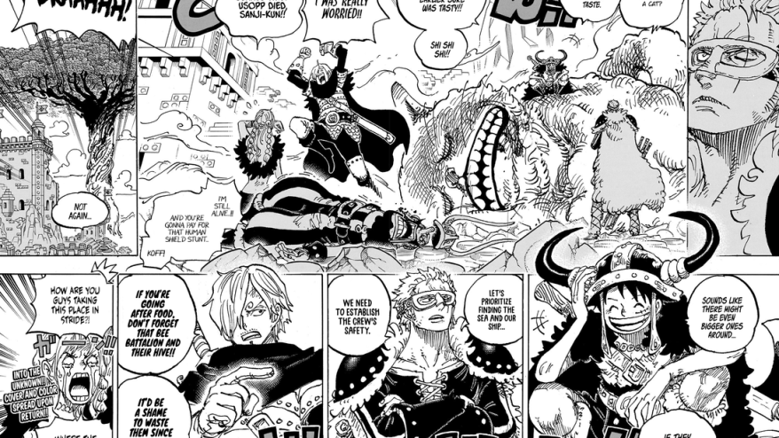 Luffy, Sanji, Zoro, Nami, Usopp, Chopper One Piece Elbaf