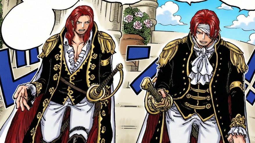 Shamrock and Shanks Manga One Piece