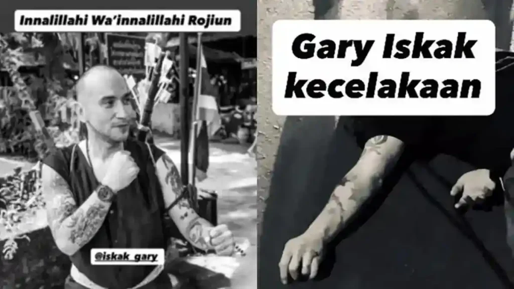 Gary Iskak meninggal dunia akibat kecelakaan