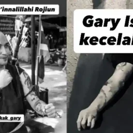 Gary Iskak meninggal dunia akibat kecelakaan