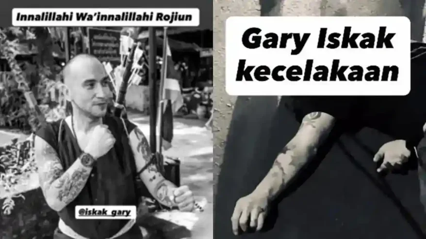 Gary Iskak meninggal dunia akibat kecelakaan