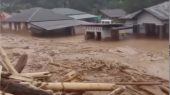 Potret banjir di Kabupaten Tapanuli Tengah, Sumatra Utara. Tangkapan Layar Video Instagram masinton