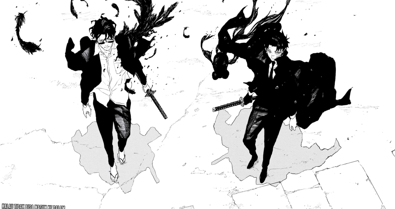 Samura and Chihiro Kagurabachi Manga