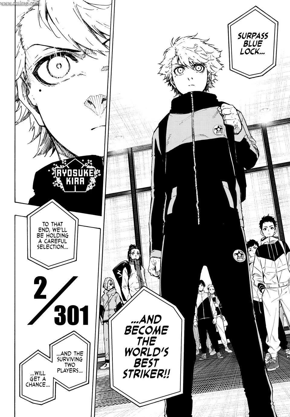 Kira Blue Lock Manga