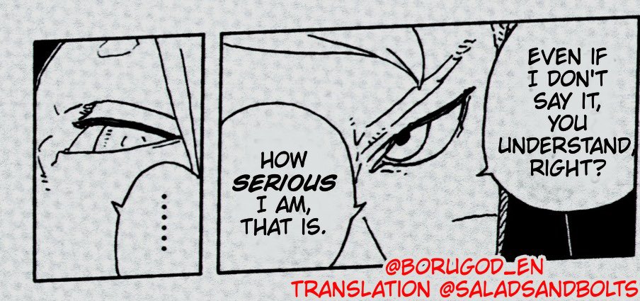 Boruto and Momoshiki Boruto Two Blue Vortex Chapter 29