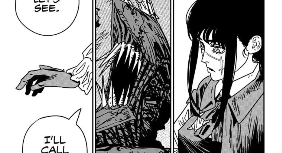 Denji vs Yoru Manga Chainsaw Man