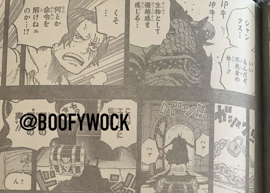 Shanks Harald and Loki One Piece 1169