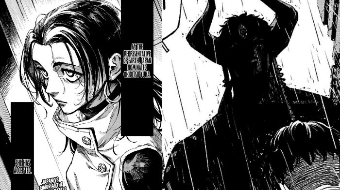 Yuka vs Dabura Manga Jujutsu Kaisen Modulo Chapter 13