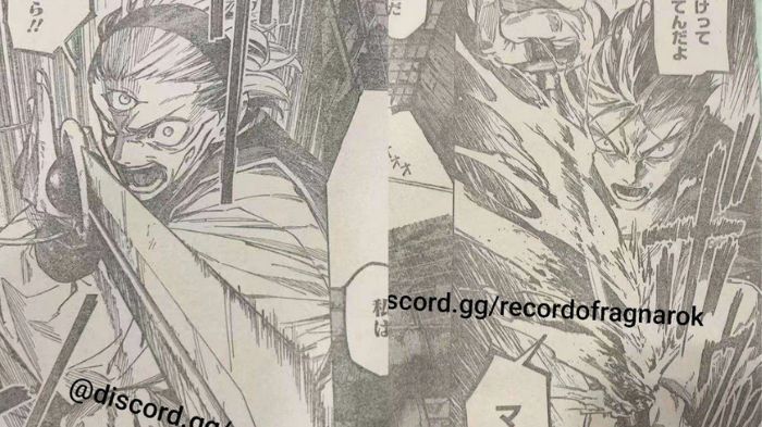 Maru vs Tsurugi Manga Jujutsu Kaisen Modulo Chapter 14