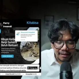 Ferry Irwandi kumpulkan donasi untuk korban Sumatera/Foto: YouTube/Ferry Irwandi