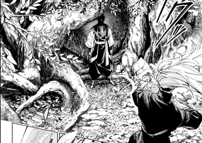 Maru vs Tsurugi Jujutsu Kaisen Modulo Chapter 18 (Credit Mangaplus by Shueisha)