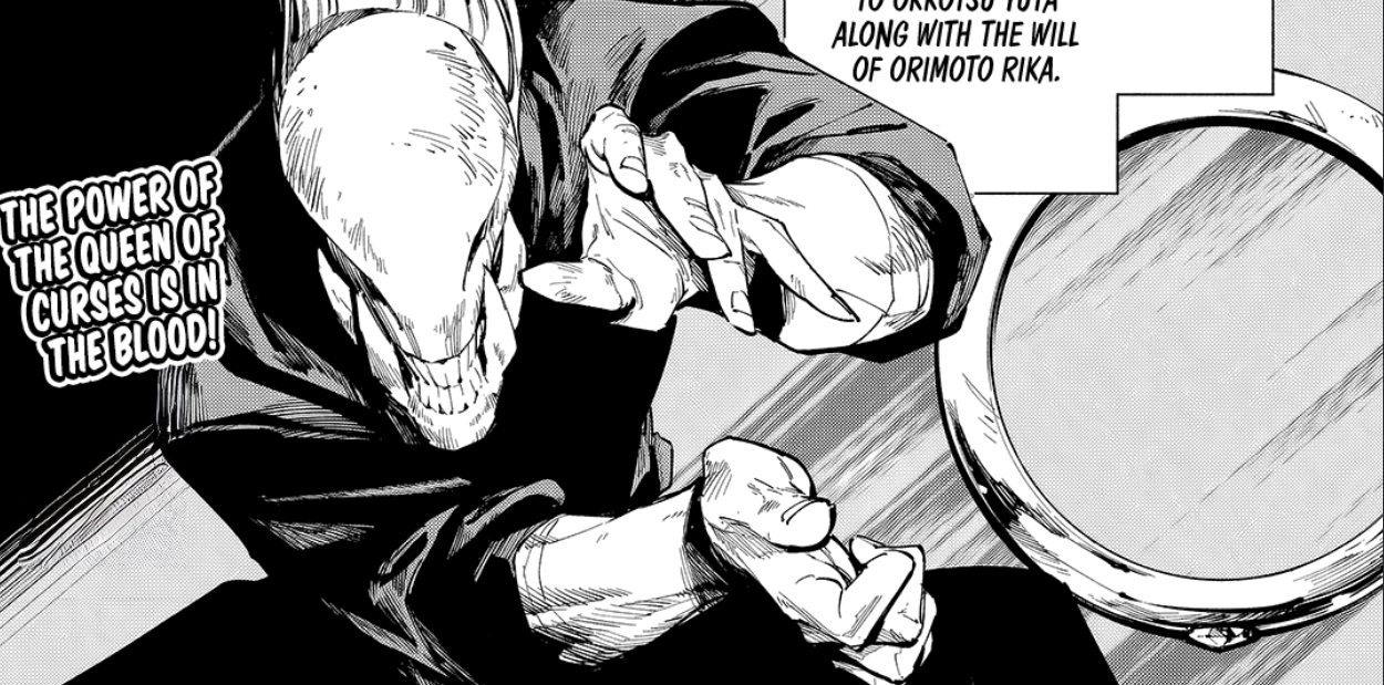 Tsurugi x Rika Jujutsu Kaisen Modulo Chapter 18 (Credit Mangaplus by Shueisha)