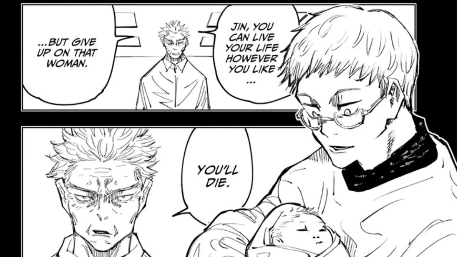 Jin dan Wakuri Manga Jujutsu Kaisen